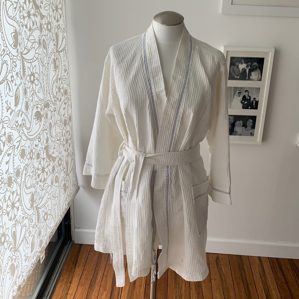 Tommy Hilfiger S/M white robe
